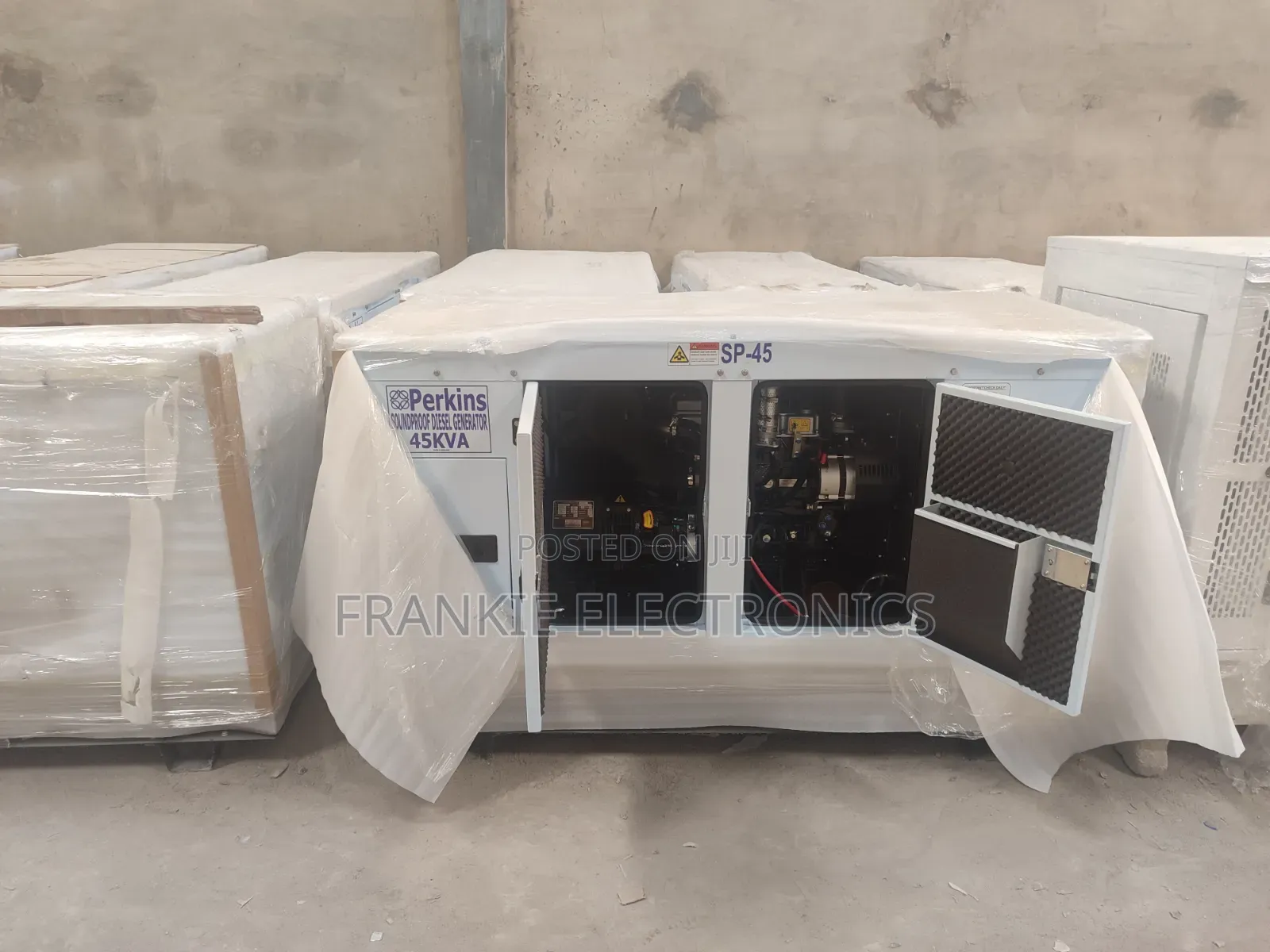 Perkins 45kva — Keep Your Operations Running. 100% Copper Coil