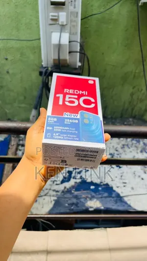 New Xiaomi Redmi 15C 4G 256 GB Black