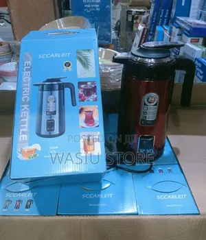 Scarlett Model Se-2241 Electric Kettle and Flask Set