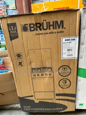 Bruhm 50by50 4 Burner Gas Cooker