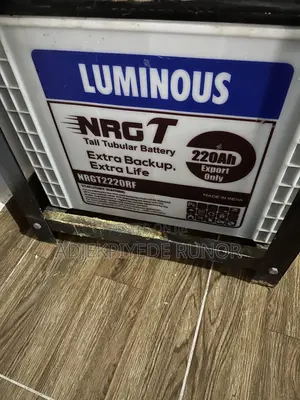 Full Inverter System With Two Lumnious Batteries And