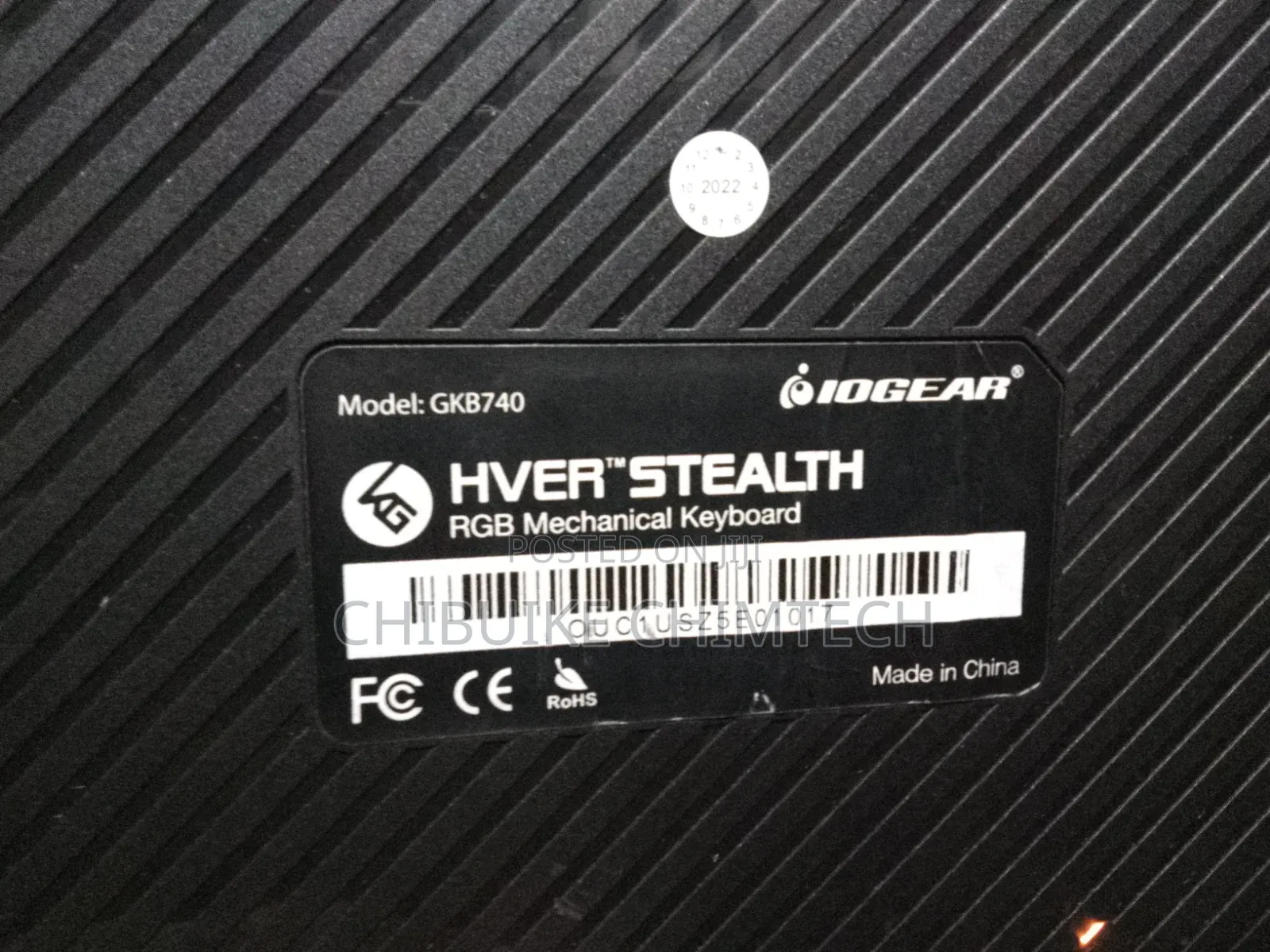 Iogear Hver Stealth RGB Mechanical Keyboard