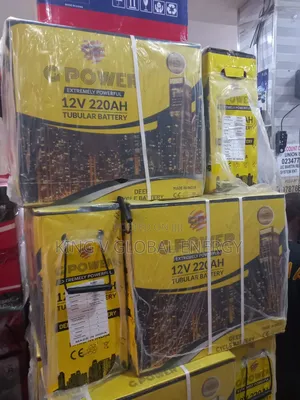 G Power 220ah/12v Tall Tubular Battery