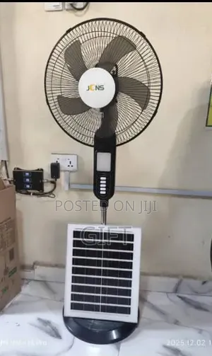 Jcns 16inch Solar Standing Fan