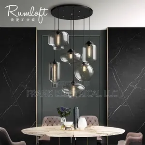 Crystal Glass Chandelier Light