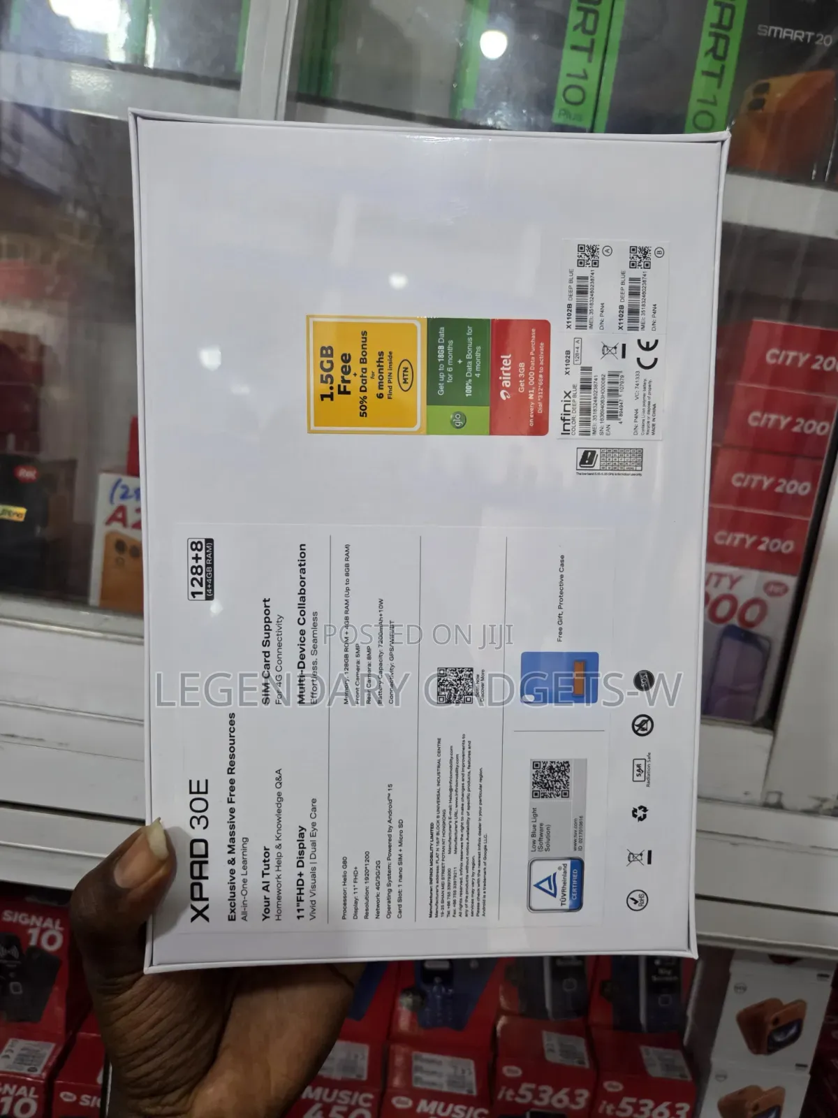 New Infinix Xpad 20 128 GB Blue