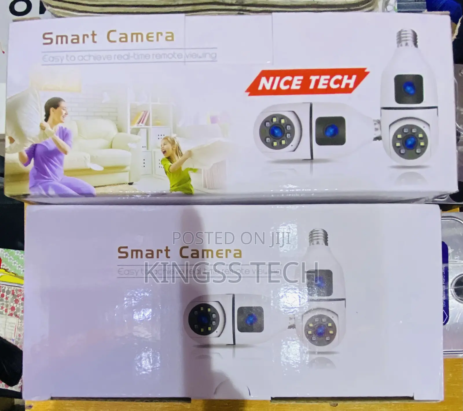 Bulb Camera Double Lens