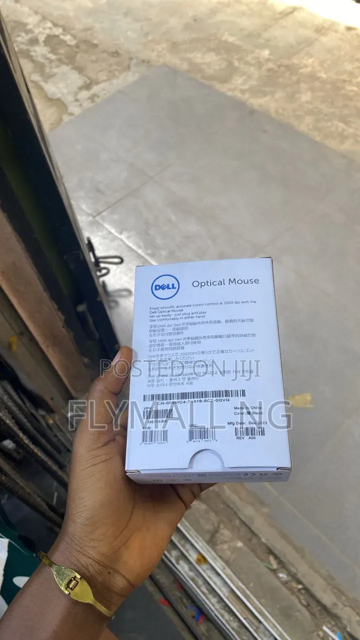 Dell Ms116 Wired Usb Optical Mouse