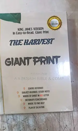 NKJ Harvest Bible Large Print