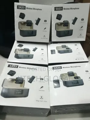 Sx 23 Wireless Microphone Compatible With Ios and Android