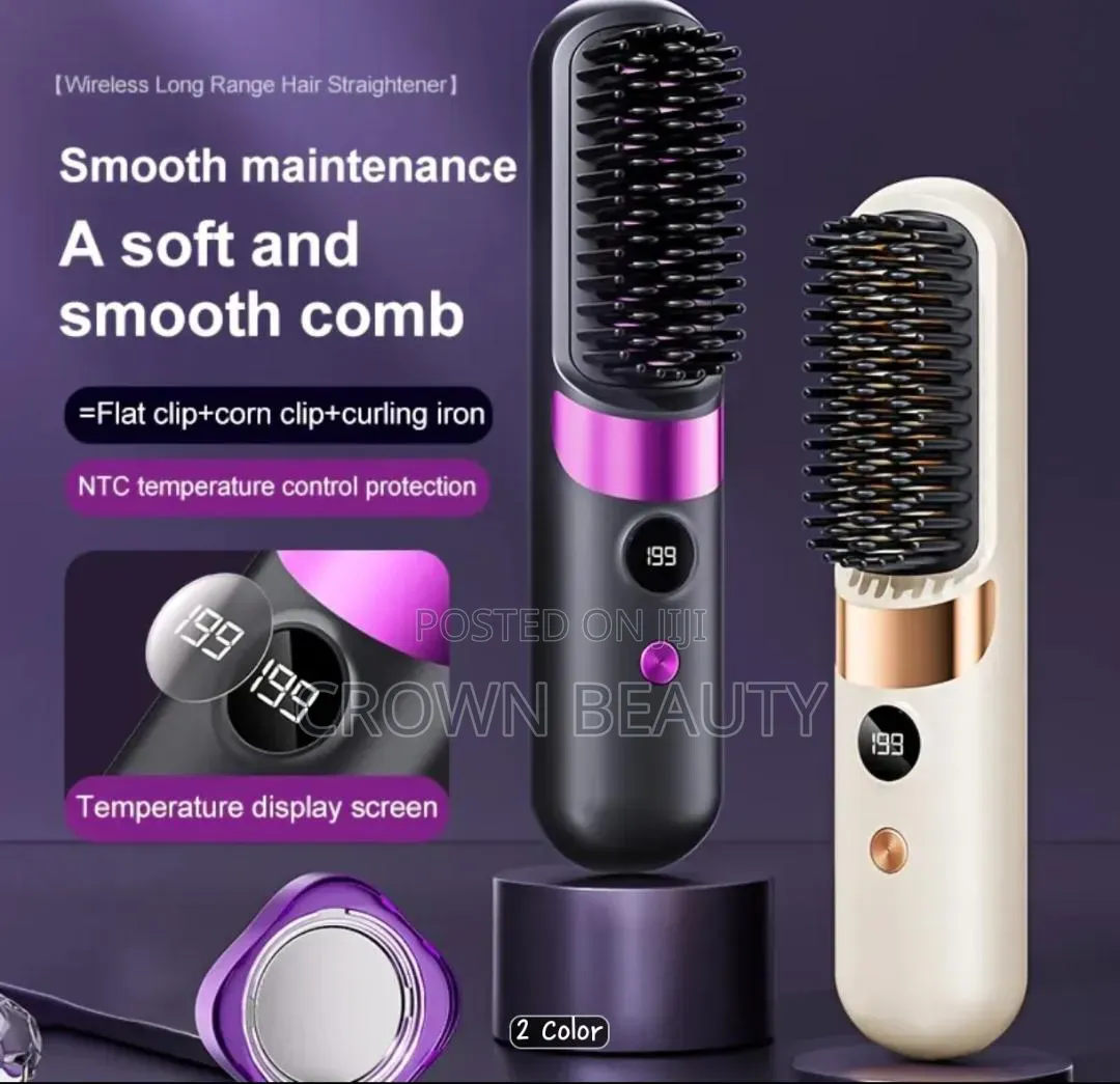 Rechargeable Straight Hot Comb