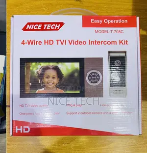 4wire Hd Tvi Video Intercom Kit