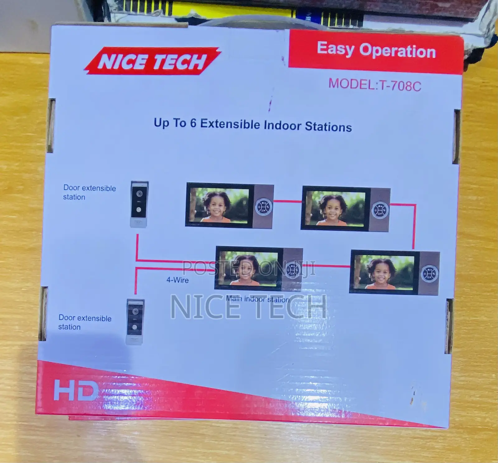 Video Door Phone 4wire Hd Tvi