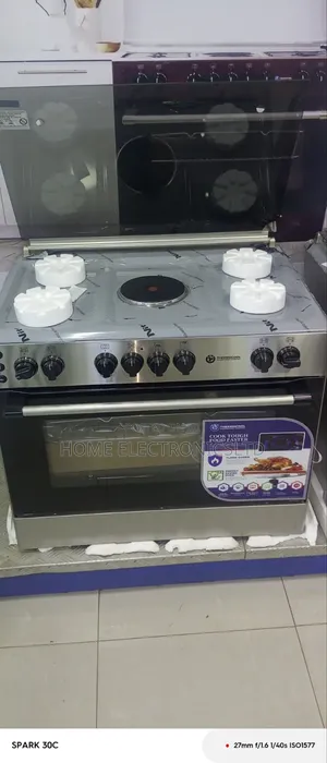 Haier Thermocool Gas Cooker 4 Gas 1 Electric Automatic