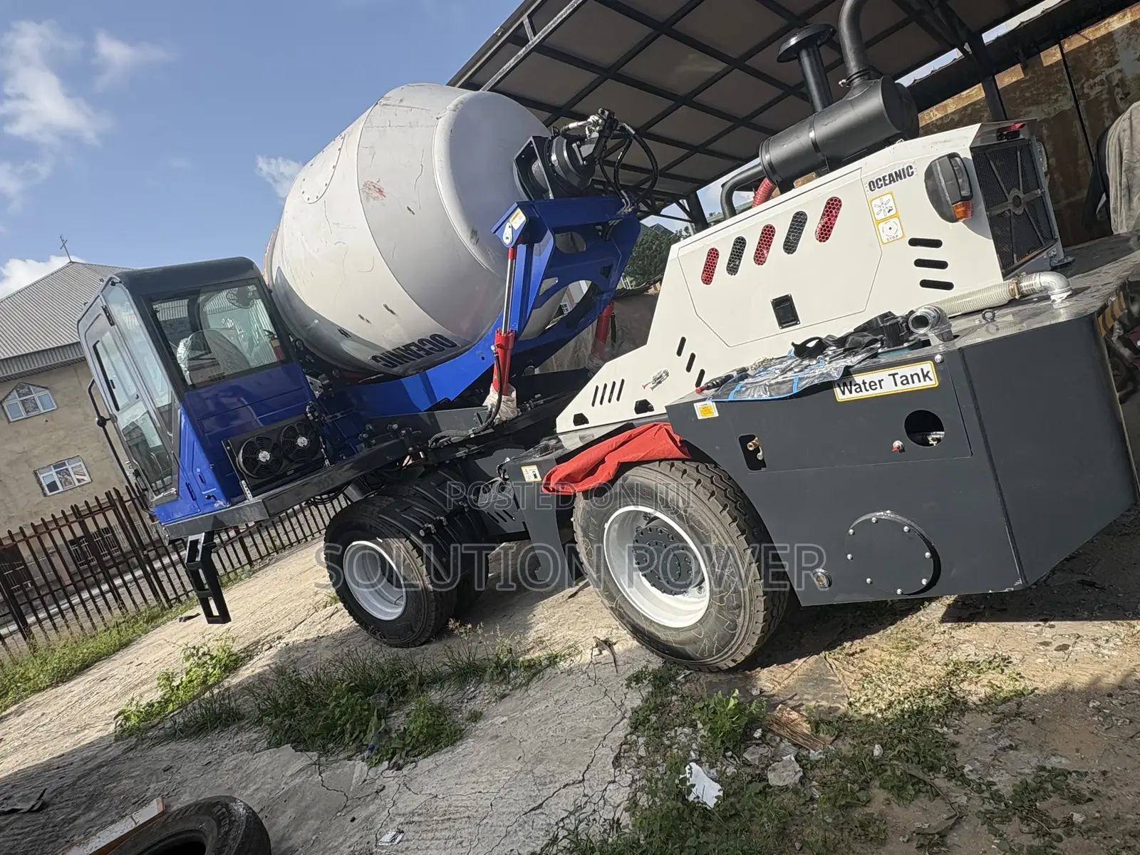 6000l Mobile Self Loading Concrete Mixer