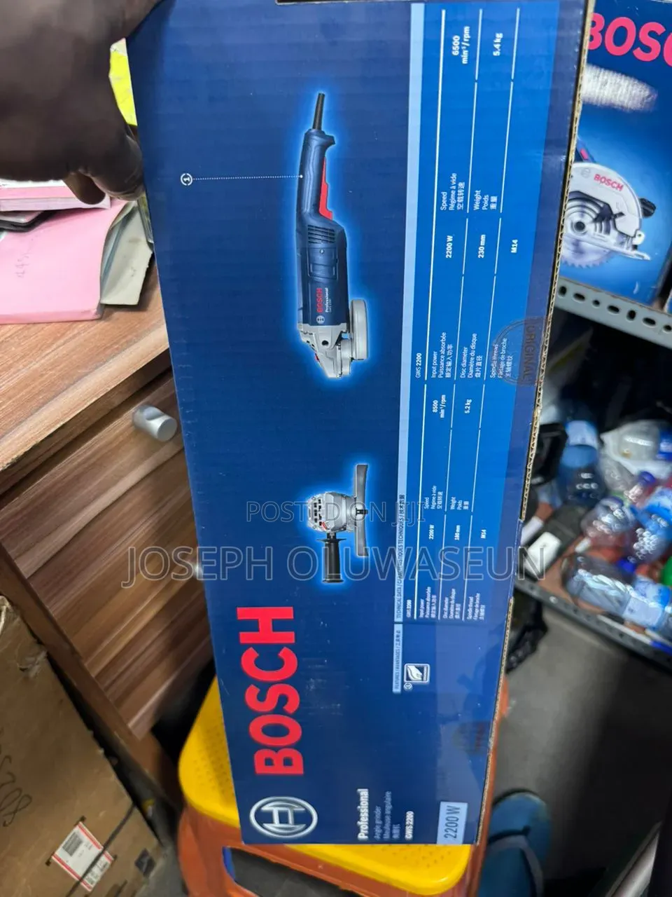 Original Bosch Grinder 2200w