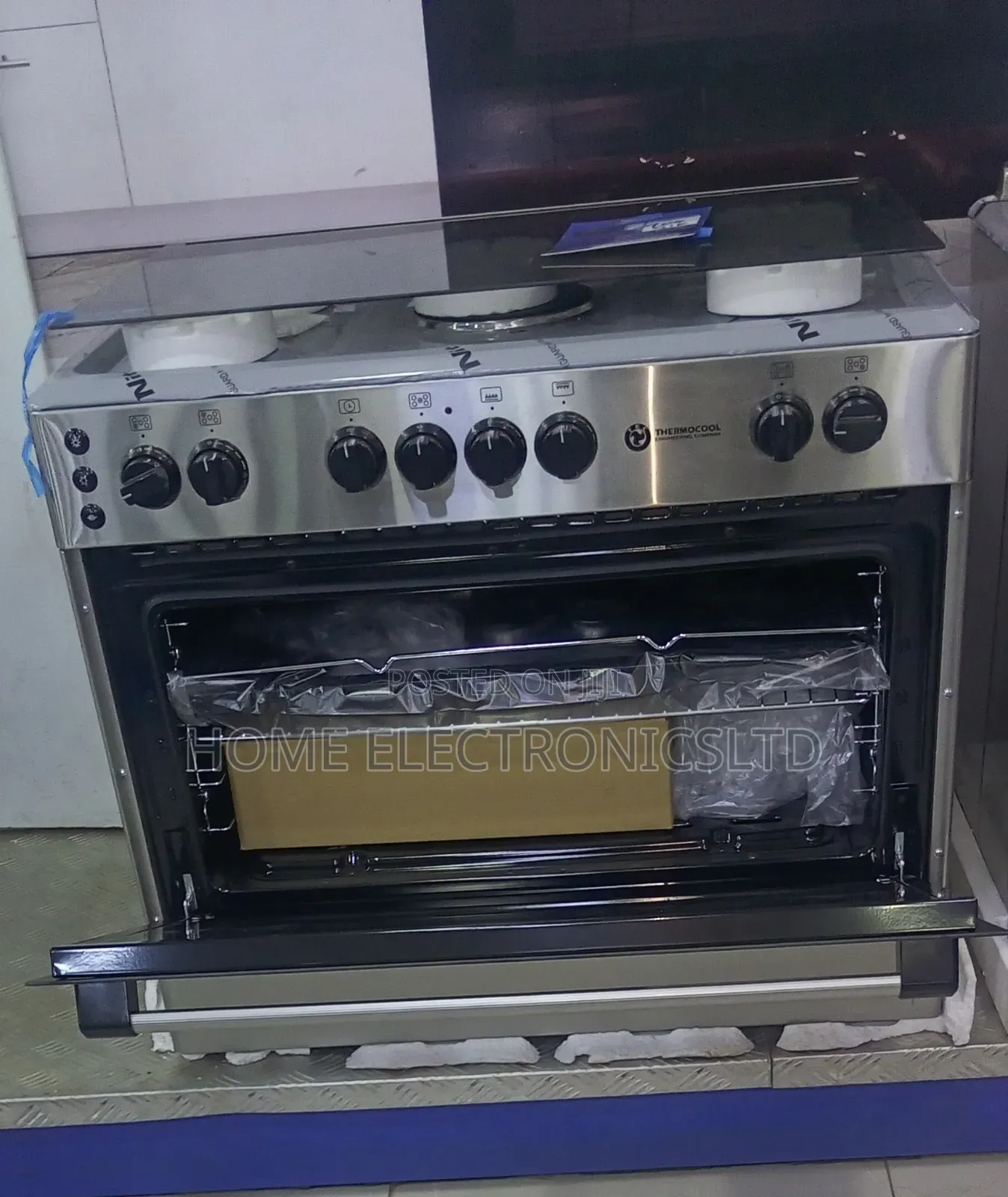 Haier Thermocool Gas Cooker 4 Gas 1 Electric Automatic