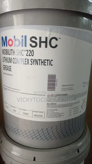 Mobil SHC Mobilith SHC 220 Lithium Complex Synthetic Grease