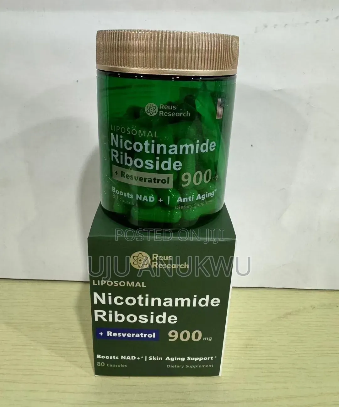 Liposomal Nicotinamide Riboside +Resveratrol 900mg