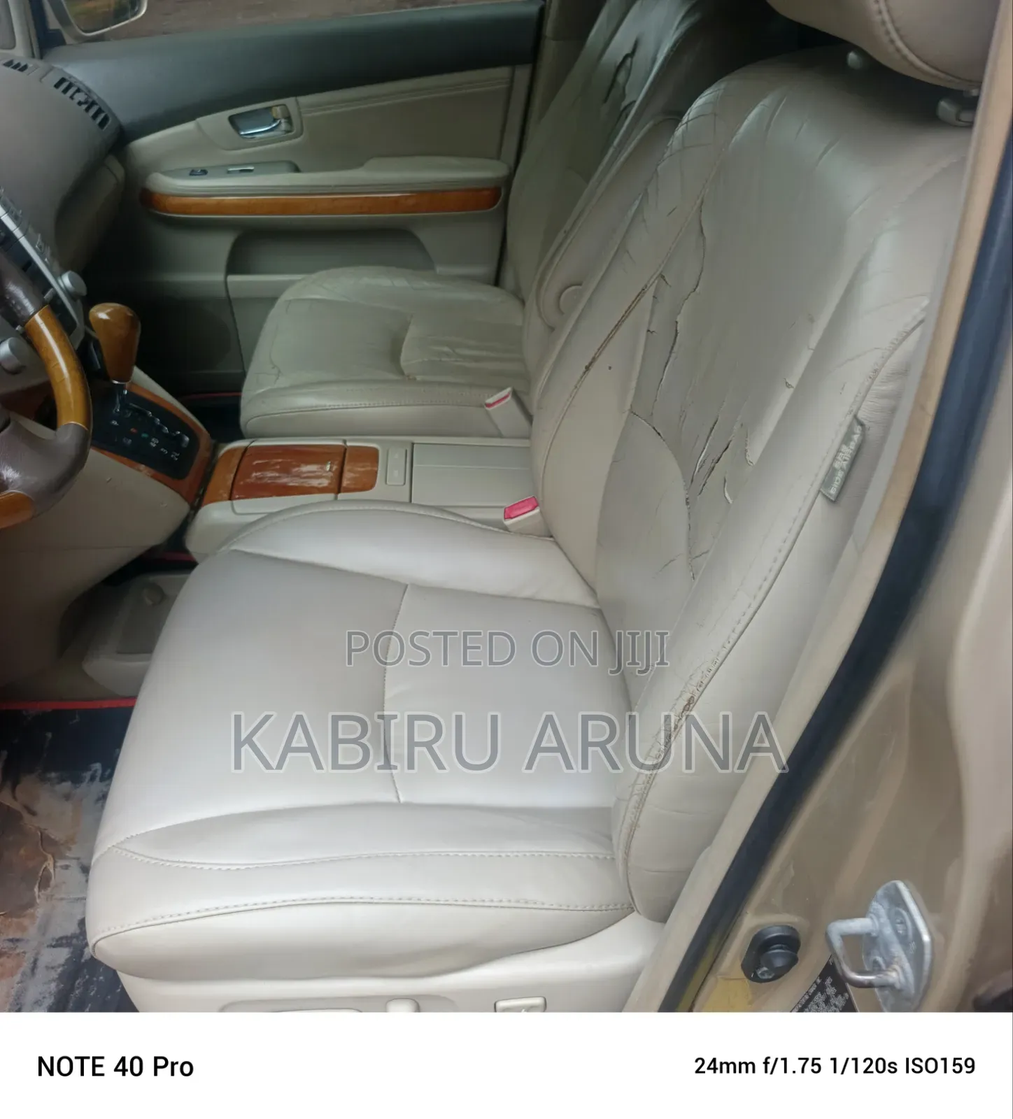 Lexus RX 2008 Gold