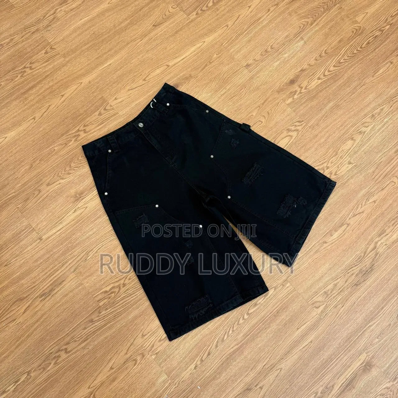 Premium Studded Shorts