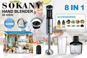 8 in 1 Sokany Hand Blender