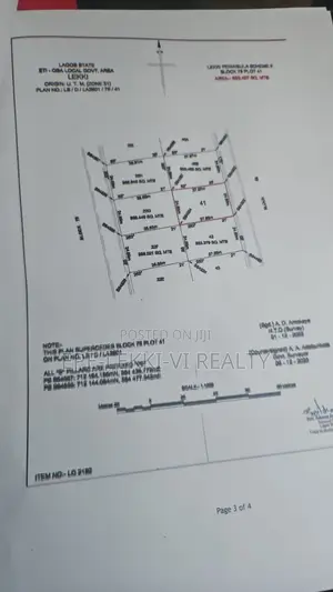 Land For Sale In Lekki Scheme 2 Estate,Ajah (Near Abraham Adesanya)