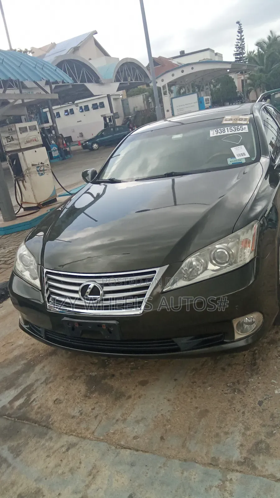 Lexus ES 350 2010 Green