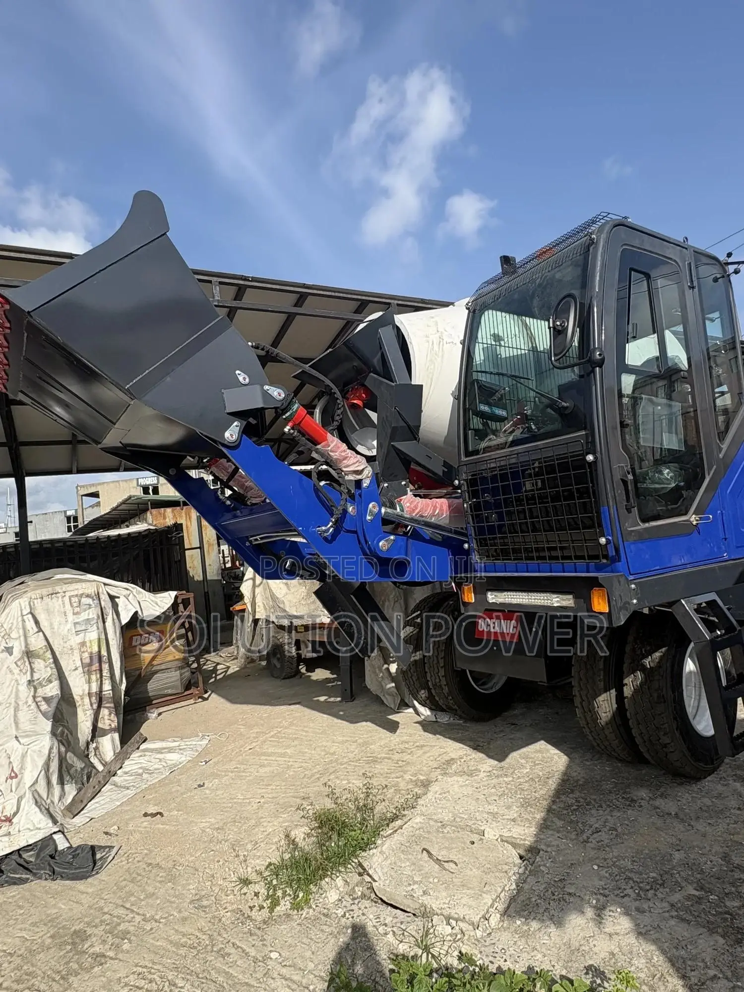6000l Mobile Self Loading Concrete Mixer