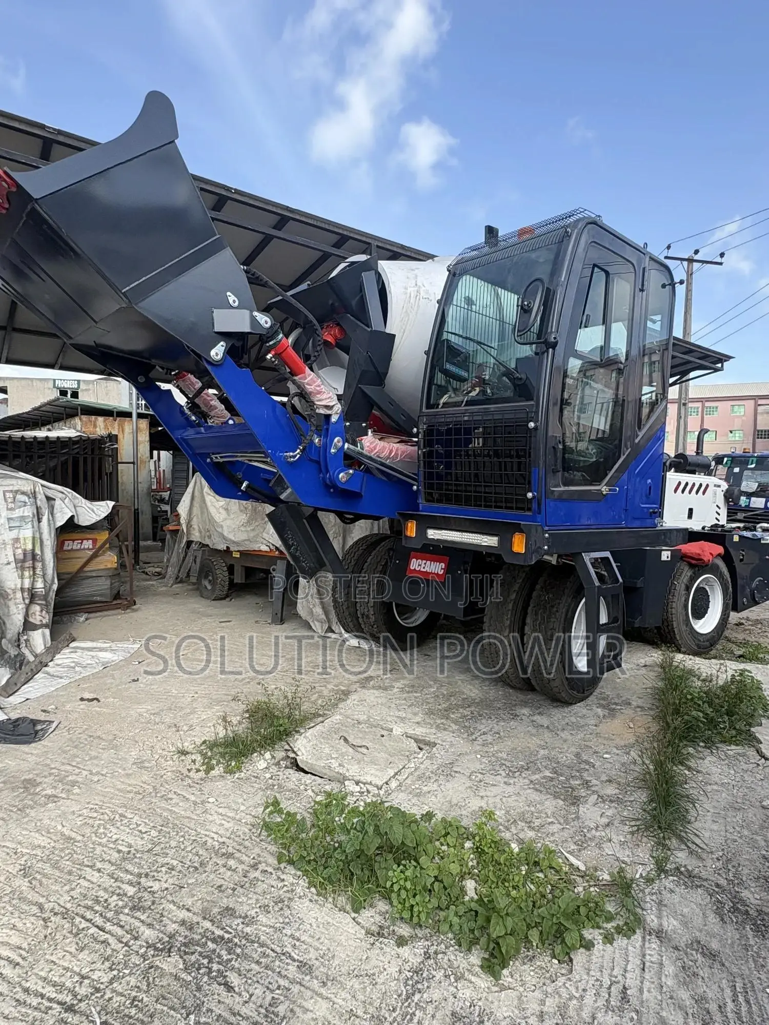 6000l Mobile Self Loading Concrete Mixer