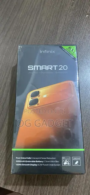 New Infinix Smart 20 64 GB Orange