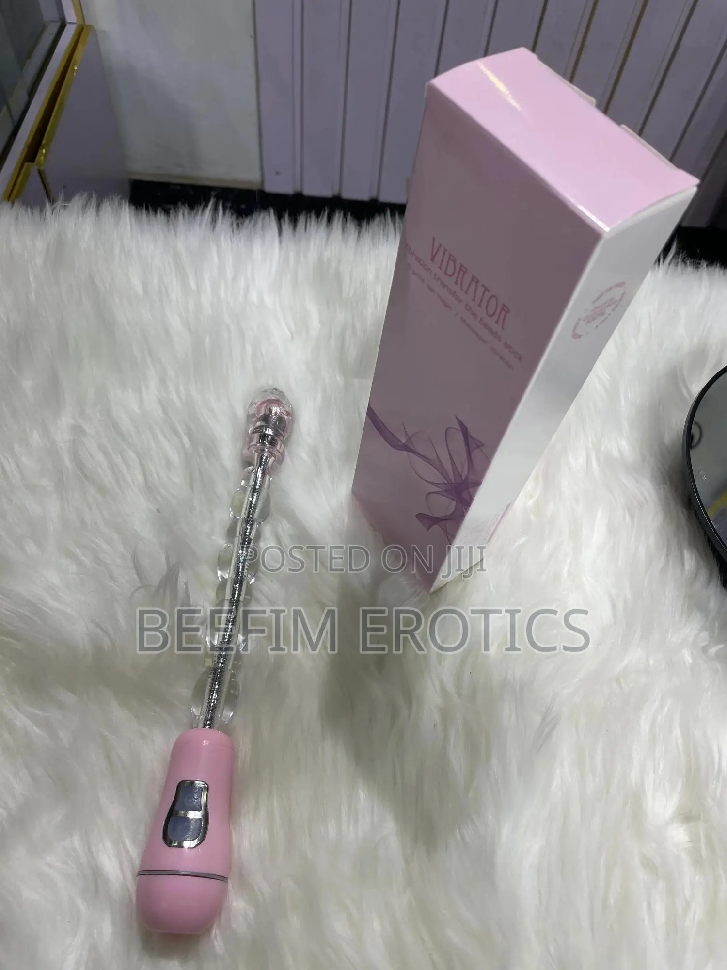 Vibrating Anal Beads, Butt Plug Vibrator Flexible Prostate Massager