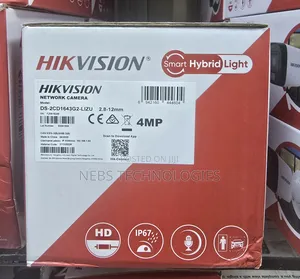 Hikvision 4mp Ip Smartlight Verifocal Bullet Camera Ds- 2cd1643g2-Lizu