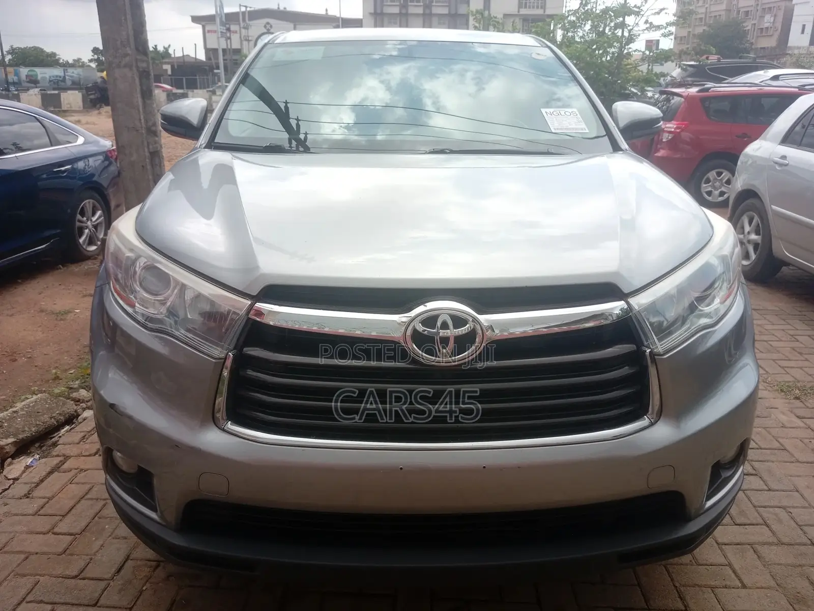 Toyota Highlander 2016 Silver