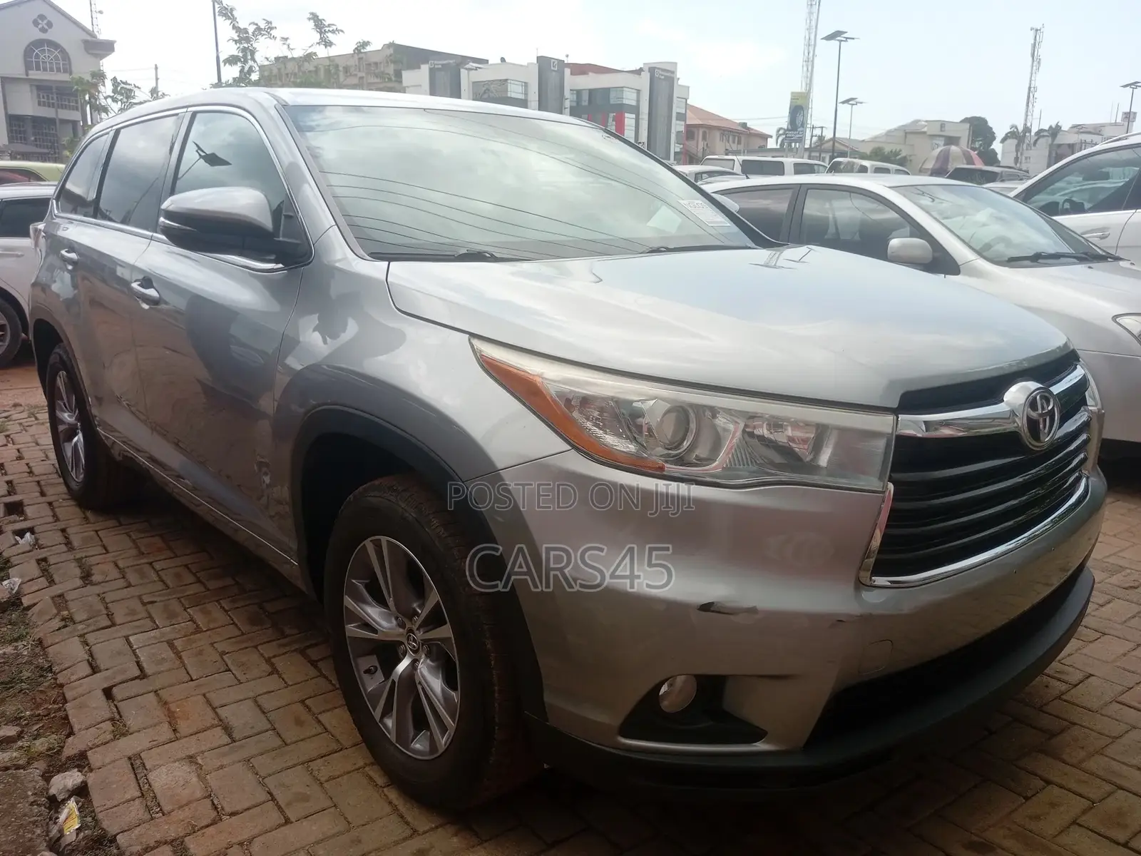 Toyota Highlander 2016 Silver