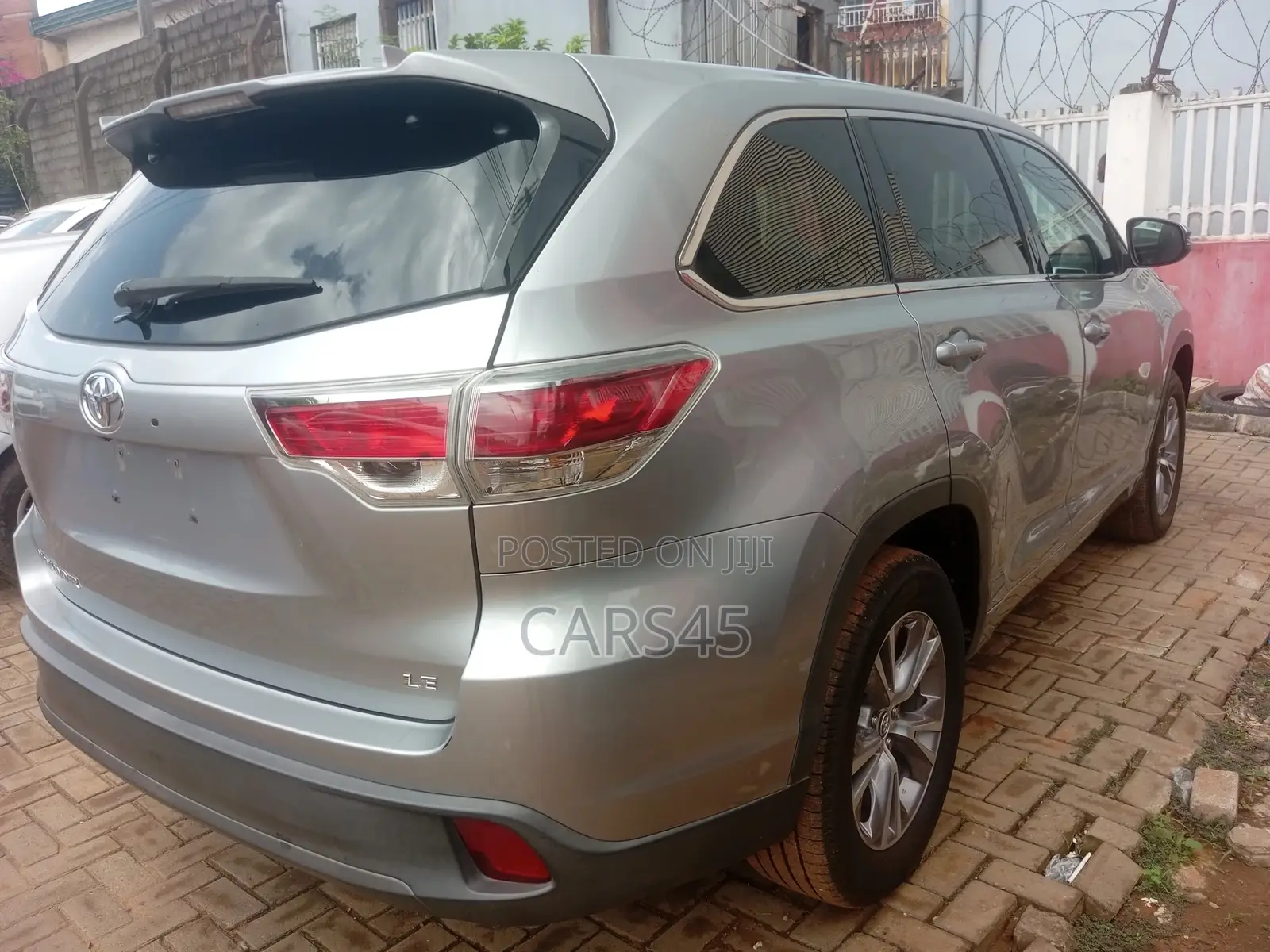 Toyota Highlander 2016 Silver