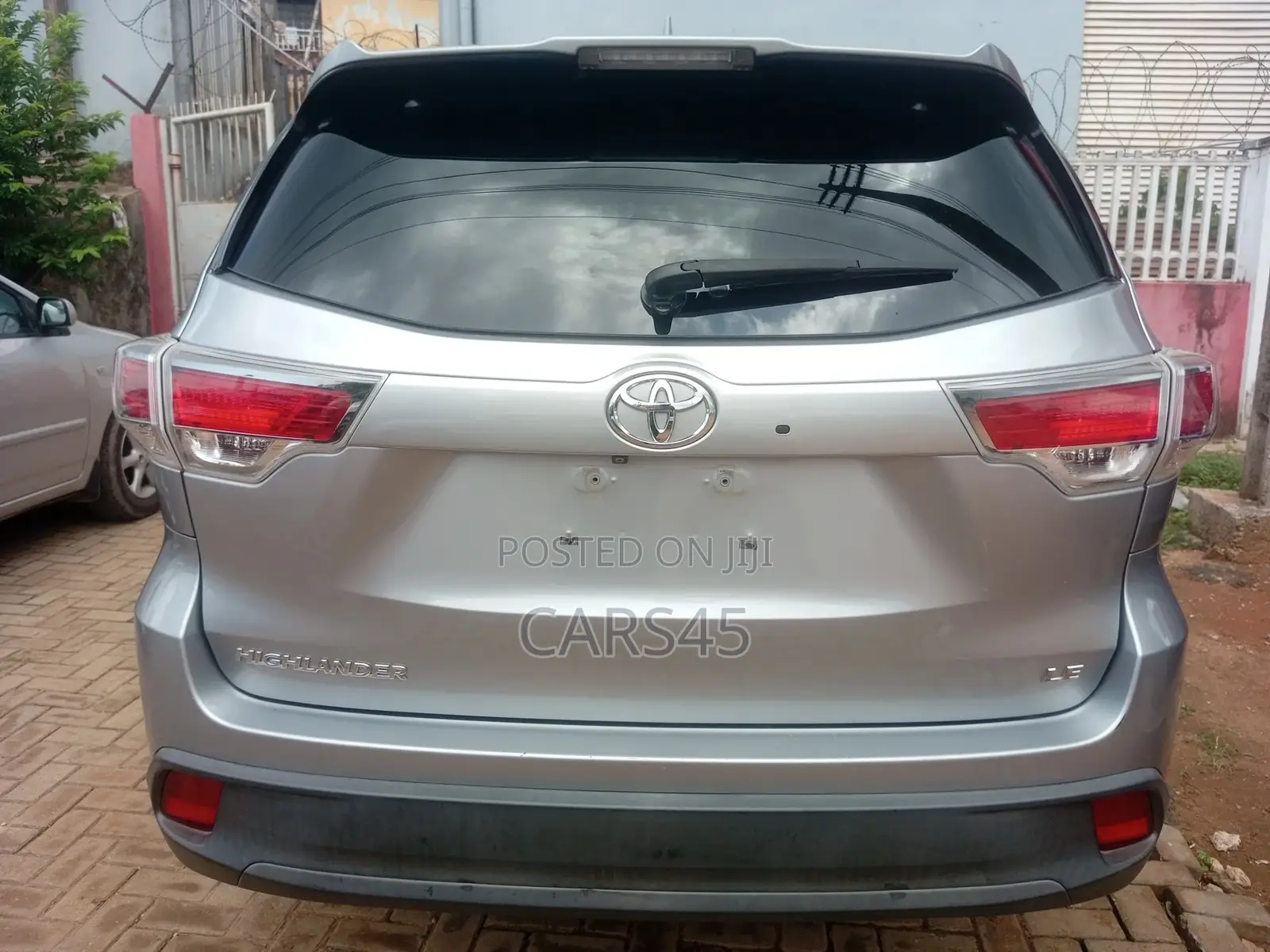 Toyota Highlander 2016 Silver
