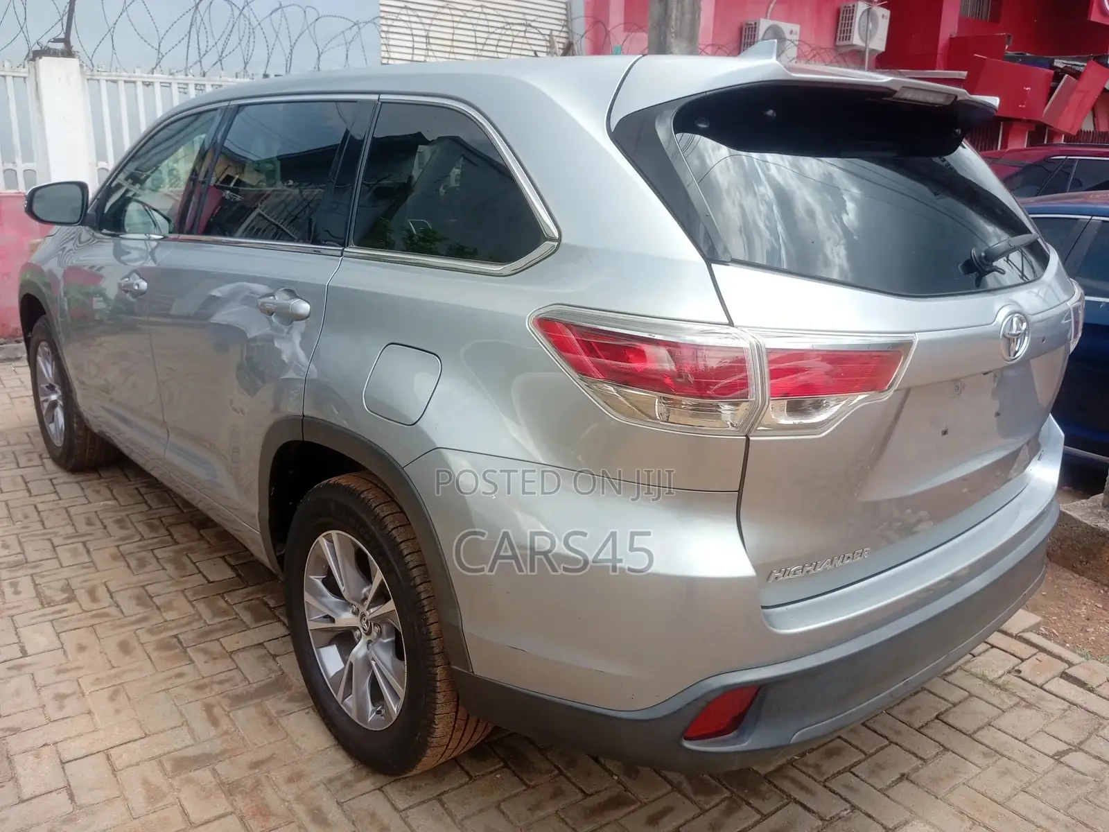 Toyota Highlander 2016 Silver