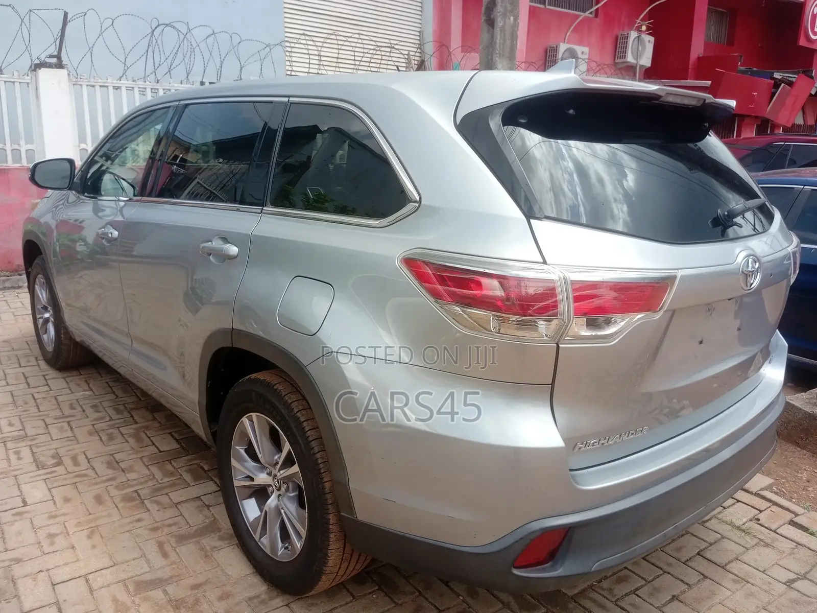 Toyota Highlander 2016 Silver