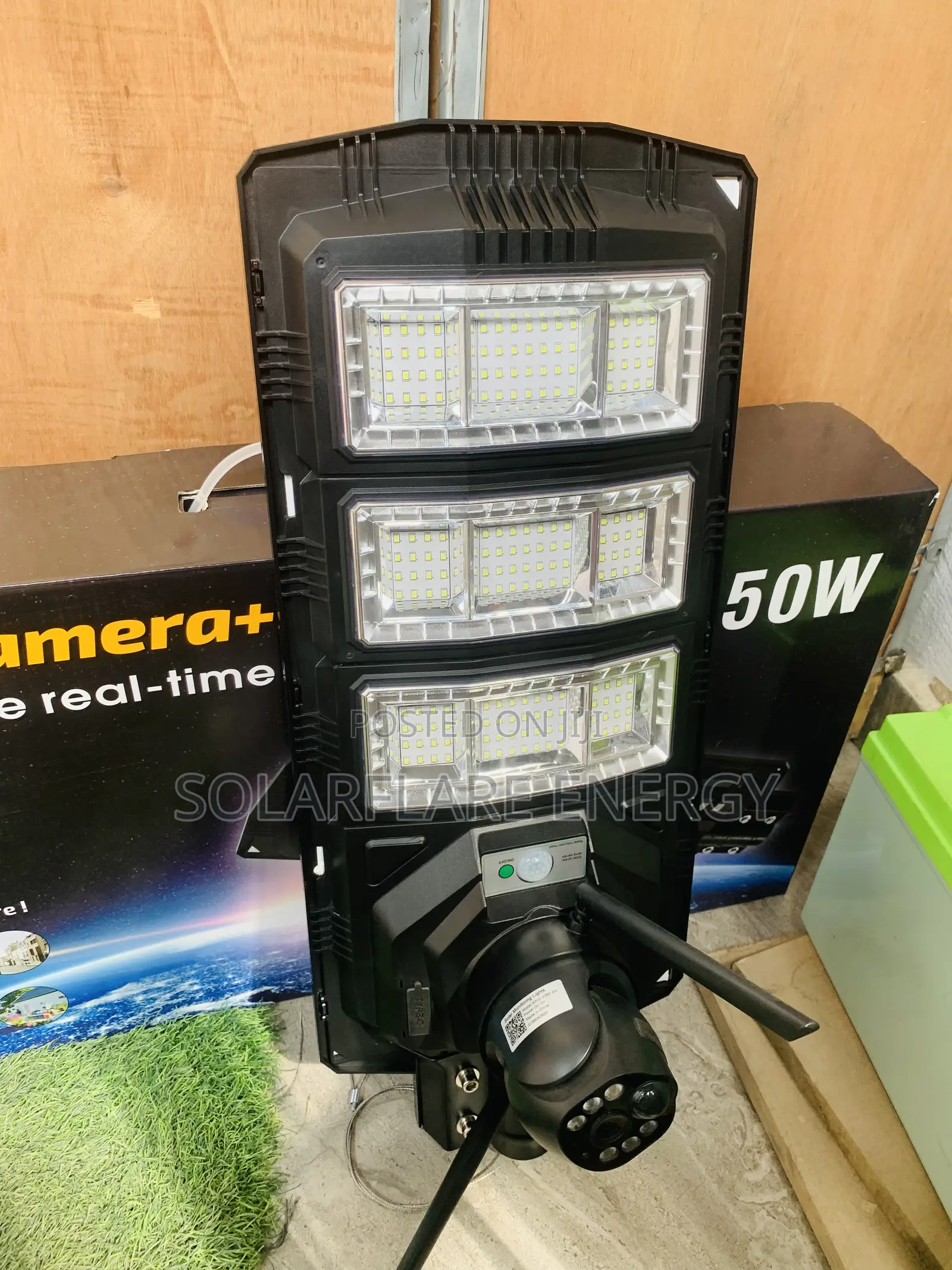 Solar Camera Street Lights