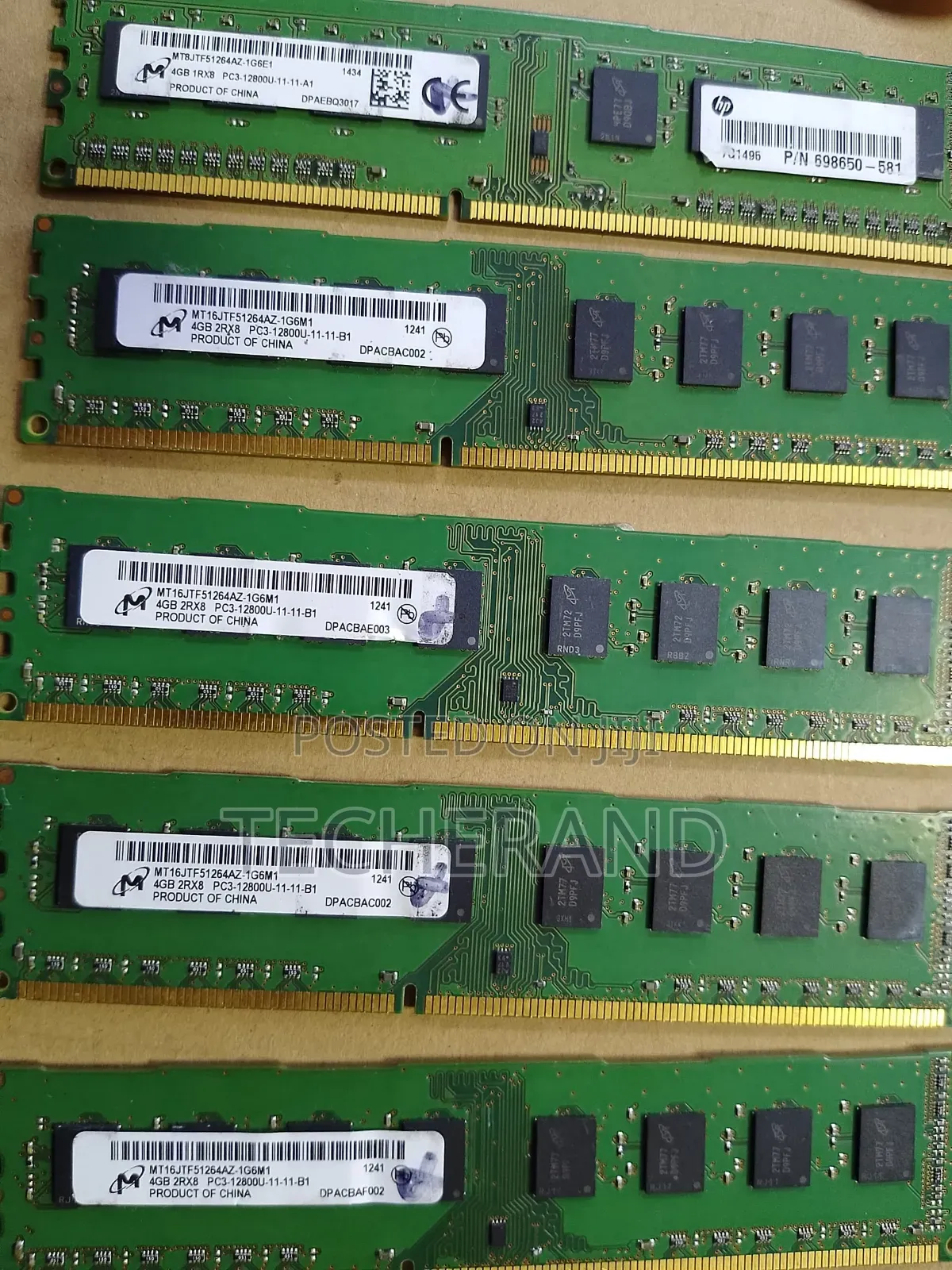 4gb Pc3 Desktop Ram