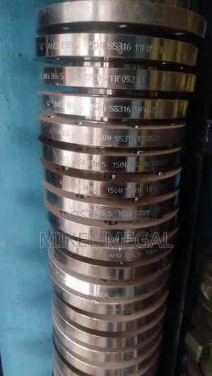 4" X 150 Stainless Steel Flat Flange 316