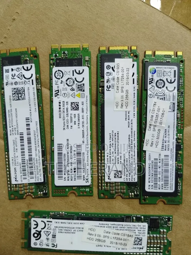 Micron 256gb Nvme M.2 Sata SSD Long Double Cut 2280