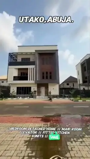 Furnished 5bdrm Duplex in Utako for rent