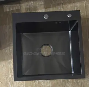 40/40cm Kitchen Sink Black