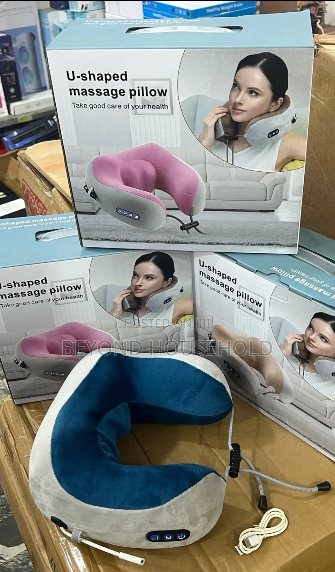 U Shaped Massage Pillow Massager