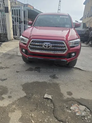Toyota Tacoma Limited 2017 Red
