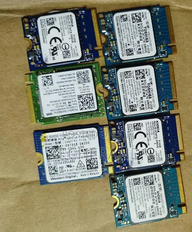 Mixed 512gb Nvme M.2 SSD Card Short 2230