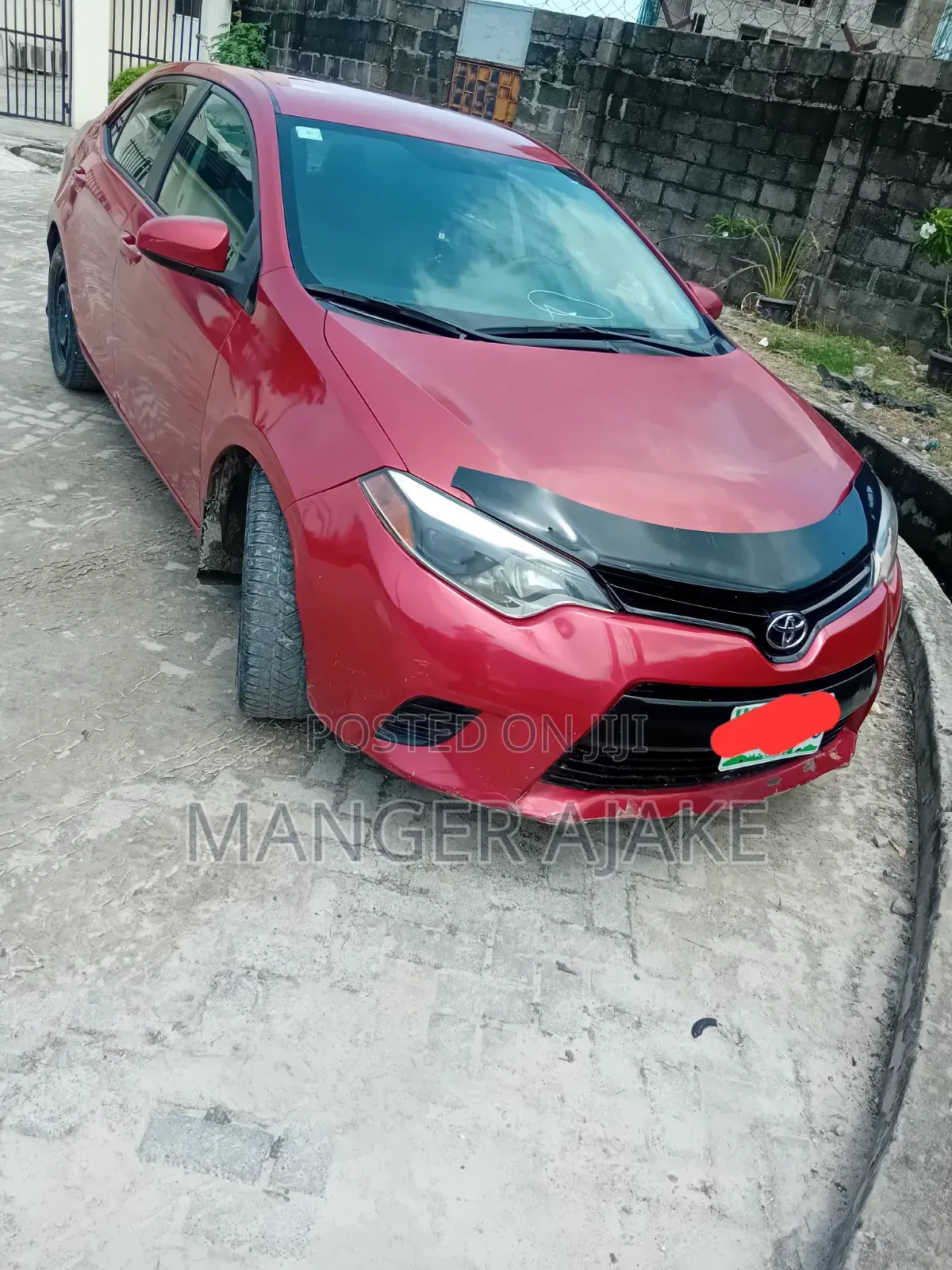 Toyota Corolla 2014 Red
