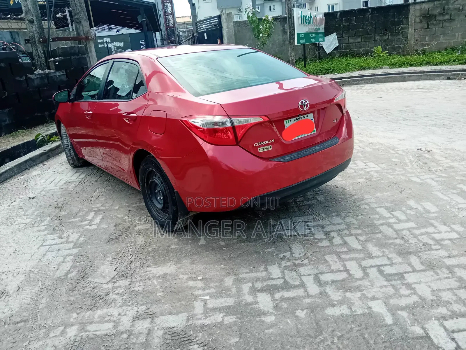 Toyota Corolla 2014 Red
